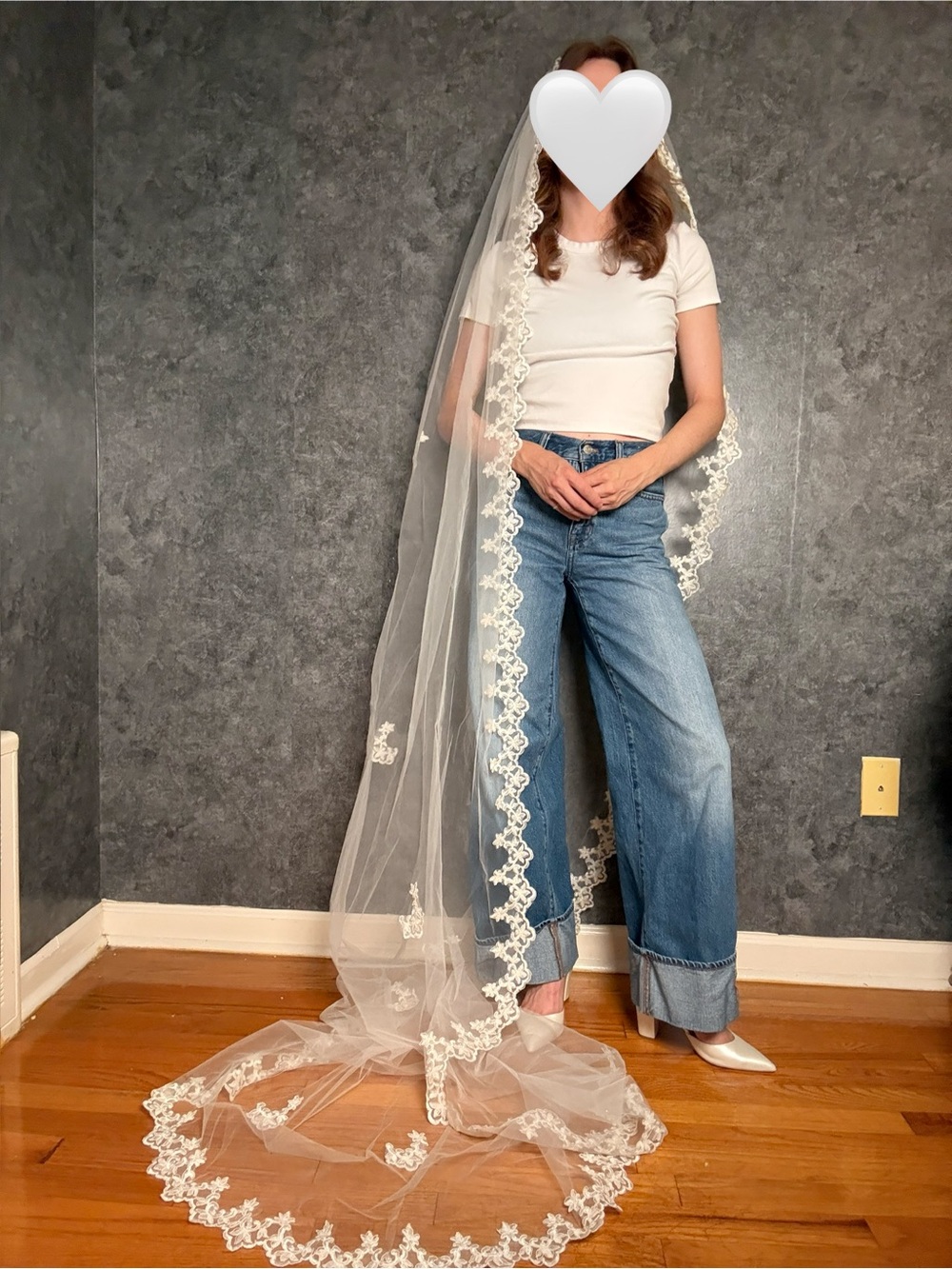 Cathedral Length Mantilla Lace Veil
